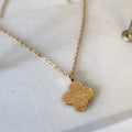 Sabr Clover Necklace - Gold