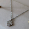 Tawakkul Clover Necklace - Silver