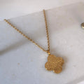 Shukr Clover Necklace - Gold
