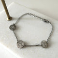 Sabr Shukr Tawakkul Reminders Bracelet - Silver