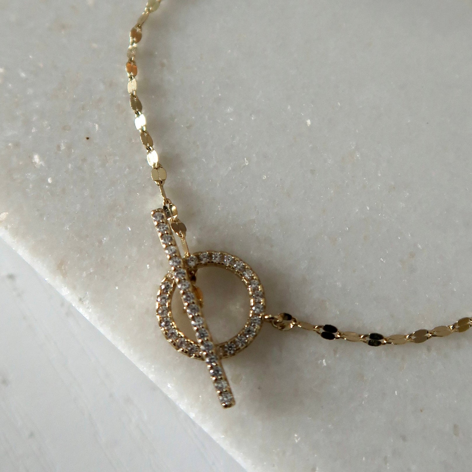 Rhinestone Hook Bracelet